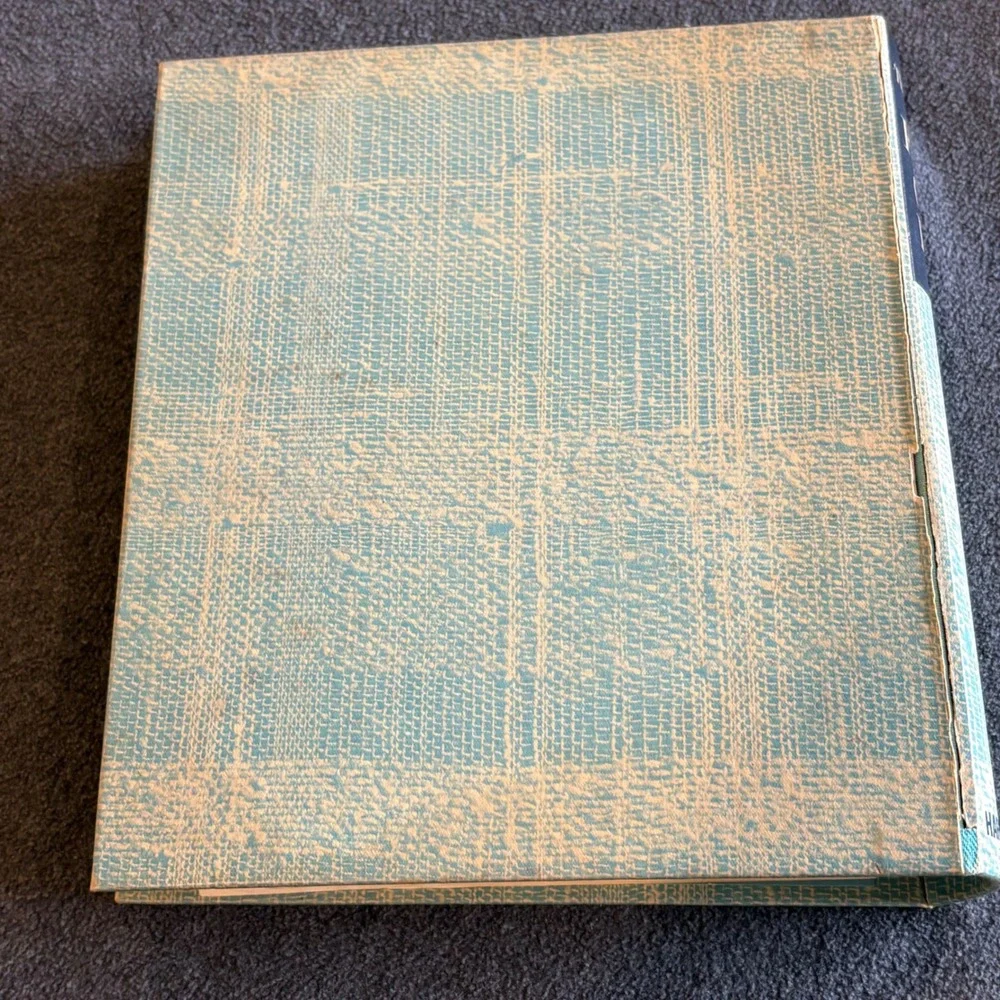 Vintage Pillsbury Family Cook Book Harper & Row Ring Bound 1963 Blue Cover